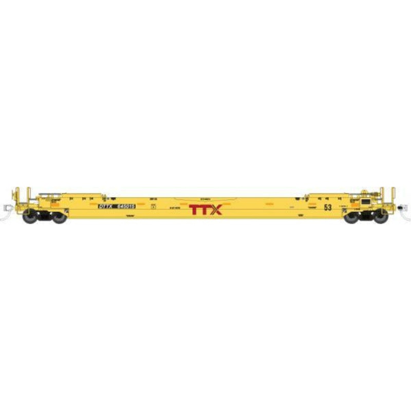 Gunderson 53′ Husky-Stack well car – TTX – Forward Thinking #645096 [HO]