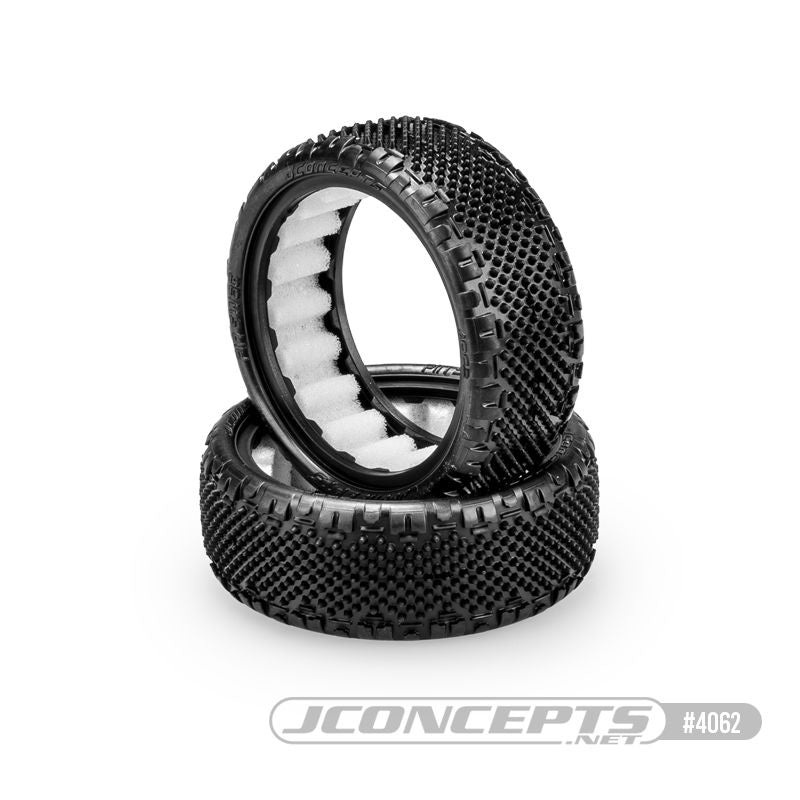 JConcepts Pin Swag Wide Carpet 2.2 2WD Front Buggy Tires (2) (Pink) – JCO4062-010