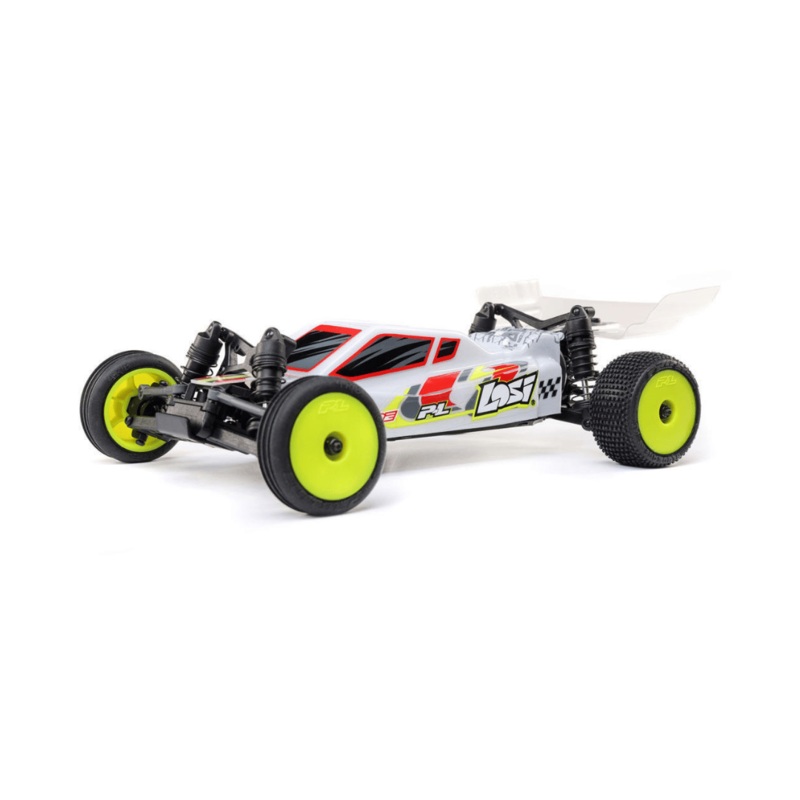 Losi Micro-B Pre-Cut Buggy Body (Clear) w/Wing & Decals – LOS-1771