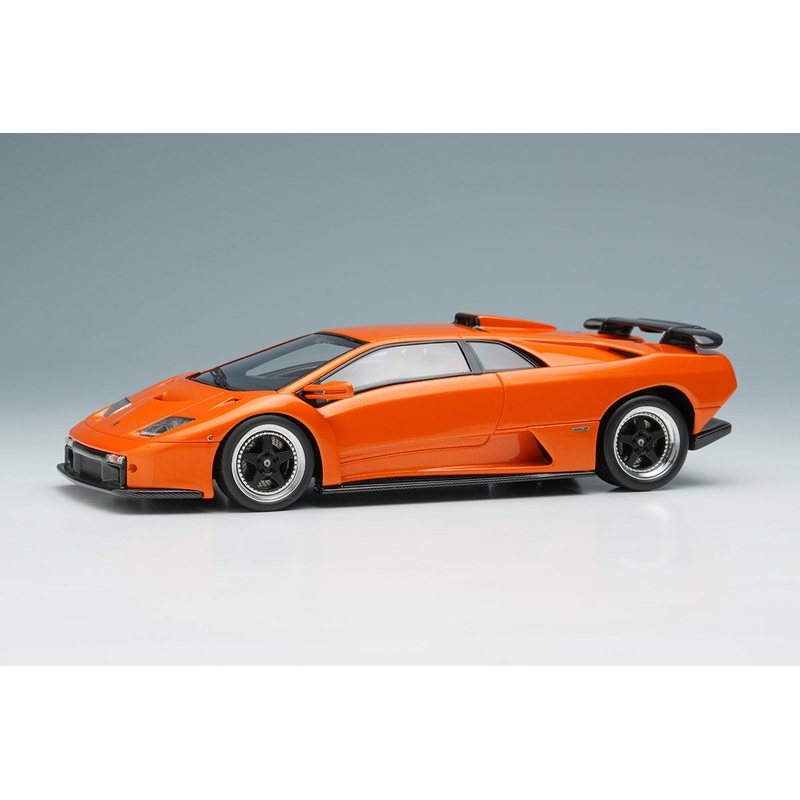 [ Back-order ] Make Up EIDOLON EM782A 1:43 Lamborghini Diablo GT 1999 Arancio Borealis model car
