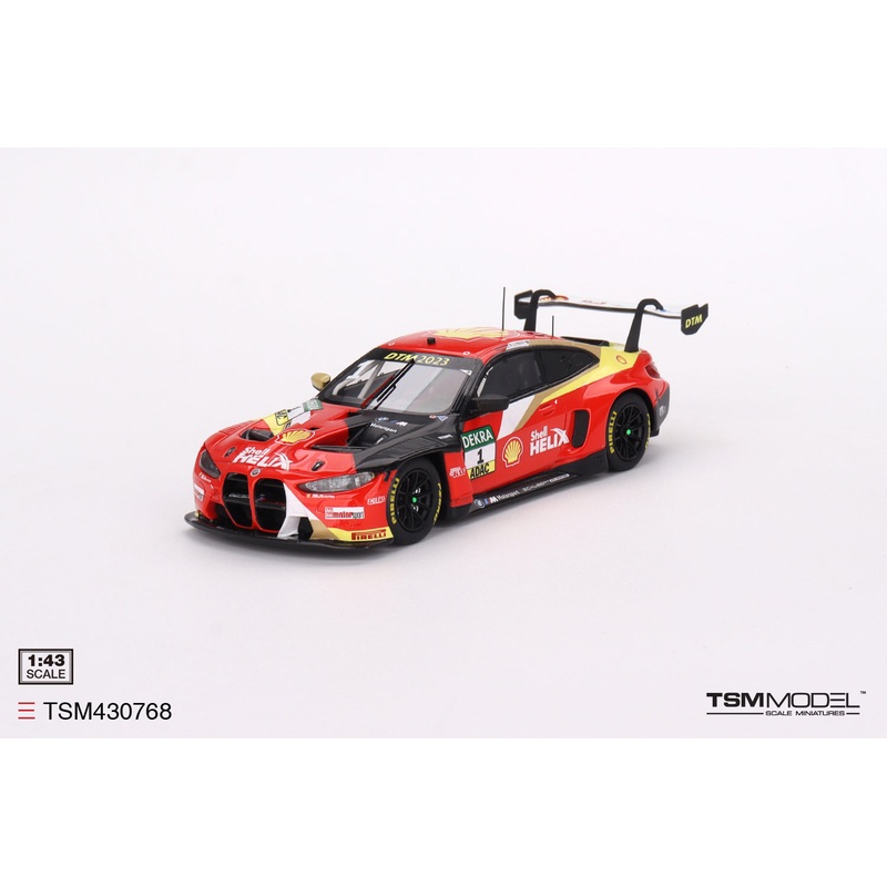 [ Back-order ] TSM TSM430768 1:43 BMW M4 GT3 DTM 2023 #1 Schubert Motorsport model car