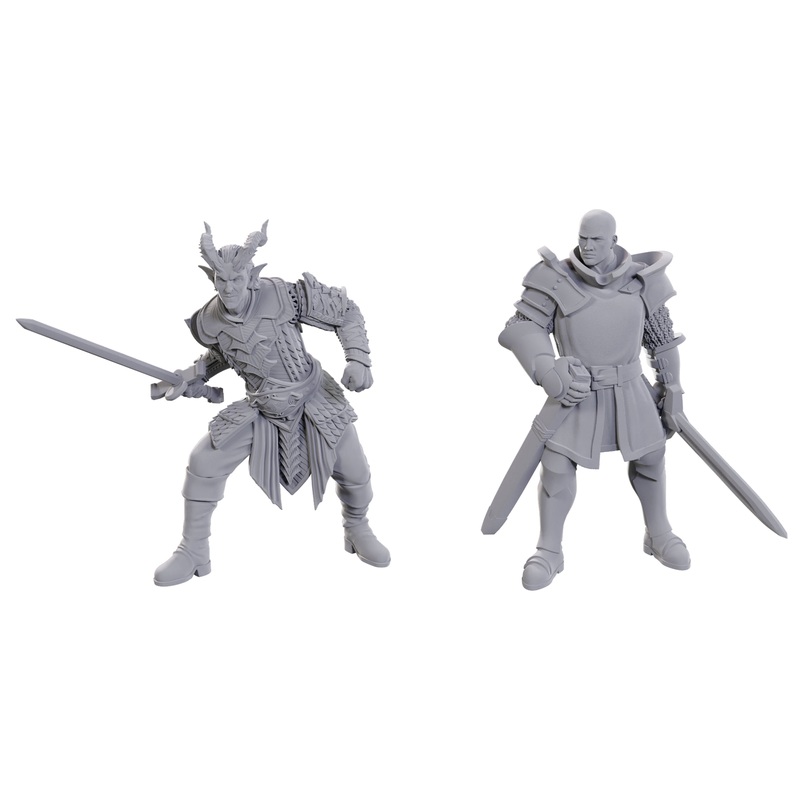 D&D Unpainted Mini – Special Edition Baldur’s Gate 3 – Ulder Ravengard & Zevlor