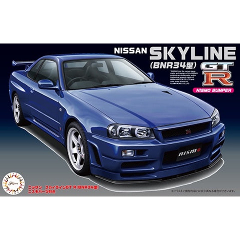 Skyline R34GTR Nismo 1/24 #046600 by Fujimi