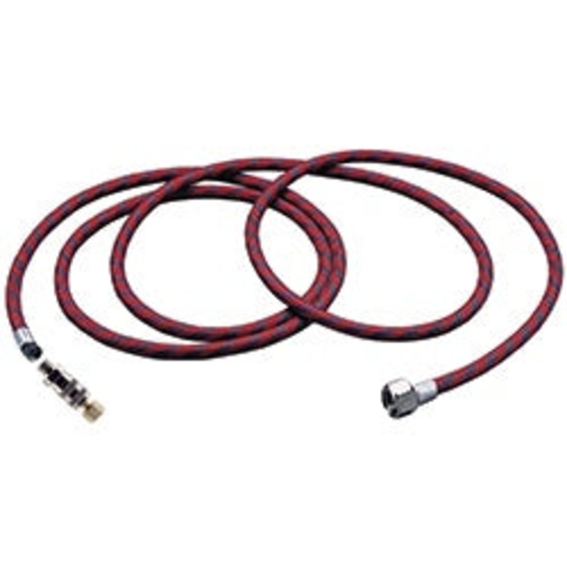 1/8X6′ Braided Air hose w/ Coupling for Paasche