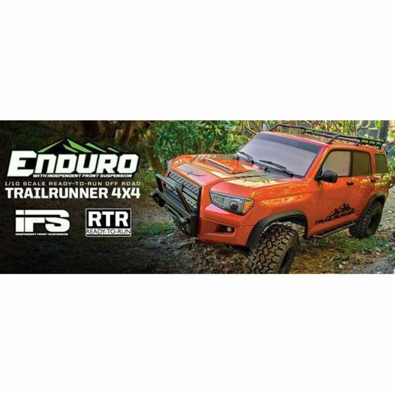 Element RC 1/10 4WD Trailrunner RTR Brushed Enduro Fire – Combo ASC40106C
