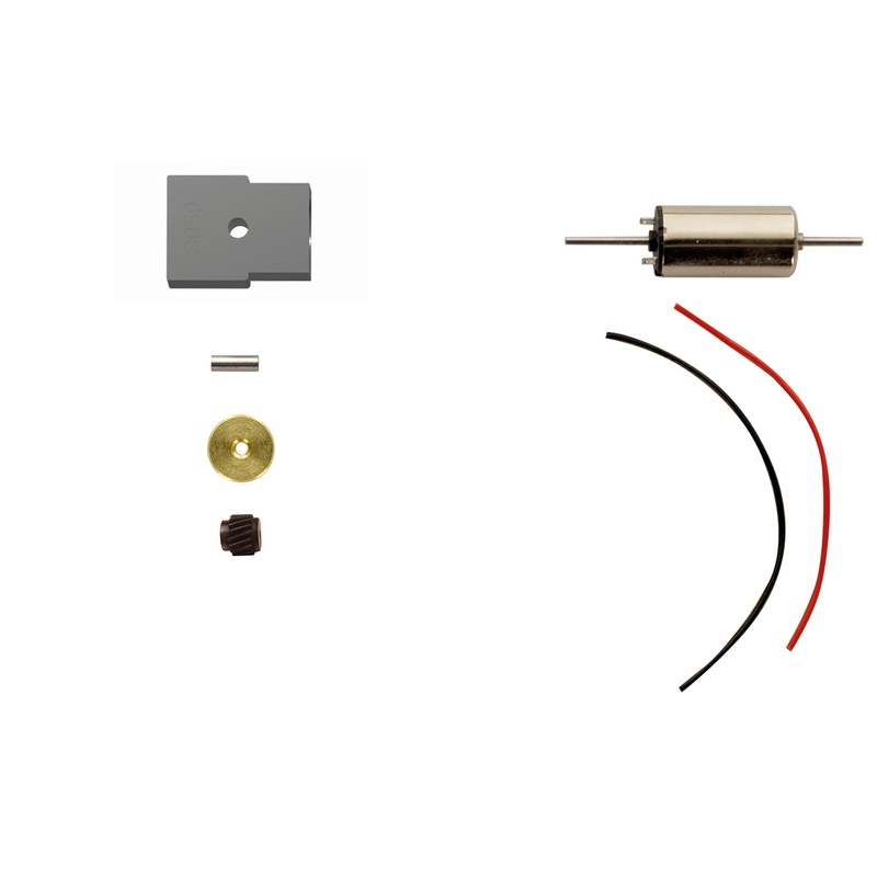Conversion kit coreless motor for Roco VT 11.5 model with intermediate gear