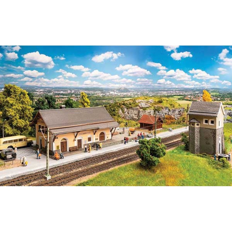 Faller Gmbh Susch Railway Station Set #190059