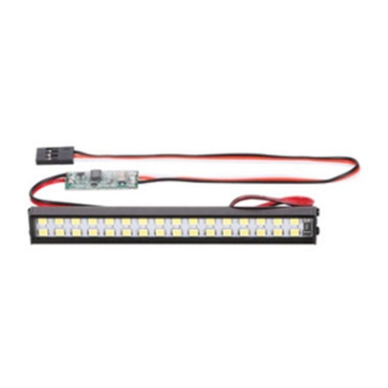 Hobby Details 1/10 Double Row Light Bar – 48 LED (White) – HDTLR05006
