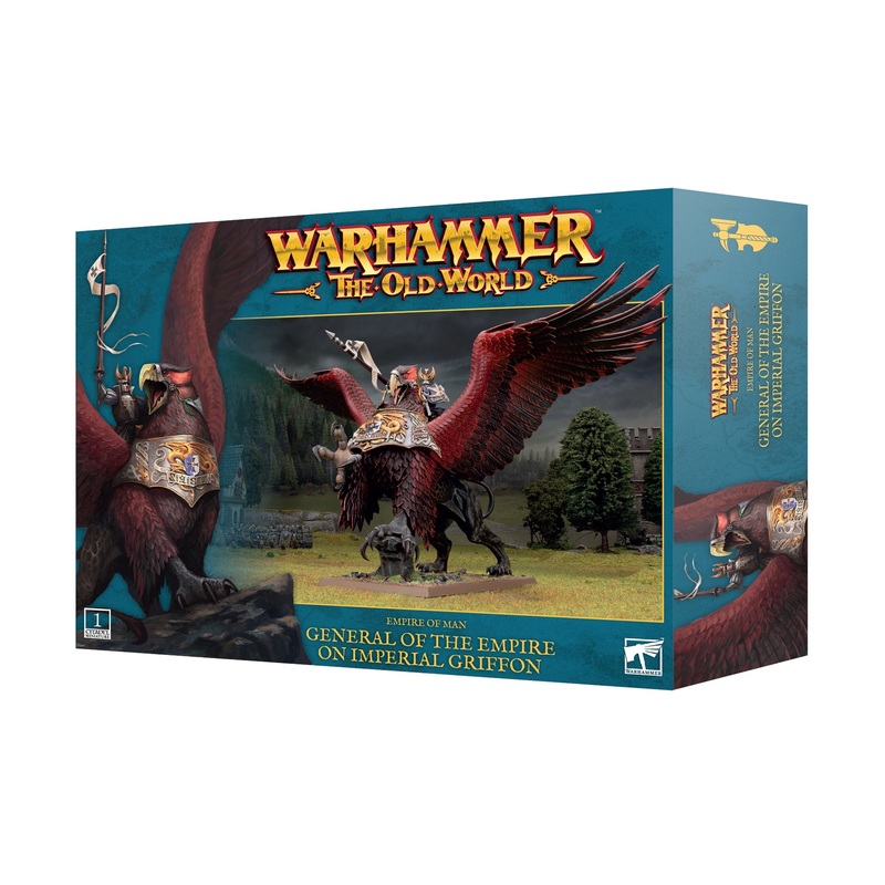 Warhammer The Old World: Empire of Man: General on Imperial Griffin