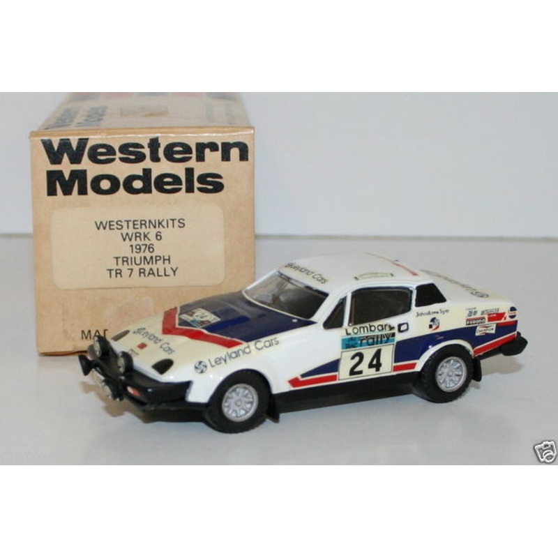 WESTERN MODELS 1/43 WRK6 – 1976 TRIUMPH TR7 RALLY
