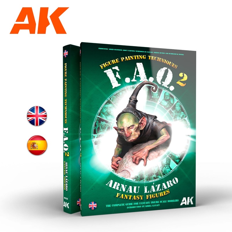 AK Interactive FAQ 2: Fantasy Figures Painting Techniques By Arnau Lzaro – English