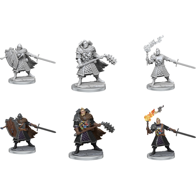 D&D Frameworks: Human Fighter Male 75013