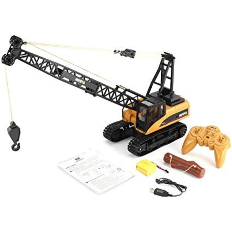HuiNa 1/14 1572 15 channel Excavator Crane RTR