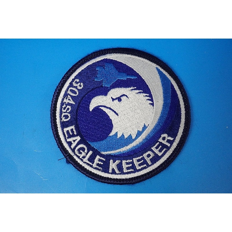 Patch JASDF 304 Air Corps Eagle Keeper Naha Base with Base with hook and loop