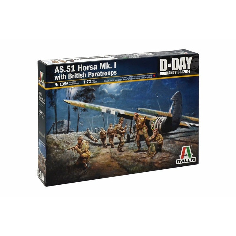 AS.51 Horsa Mk. I w/ British Paratroops