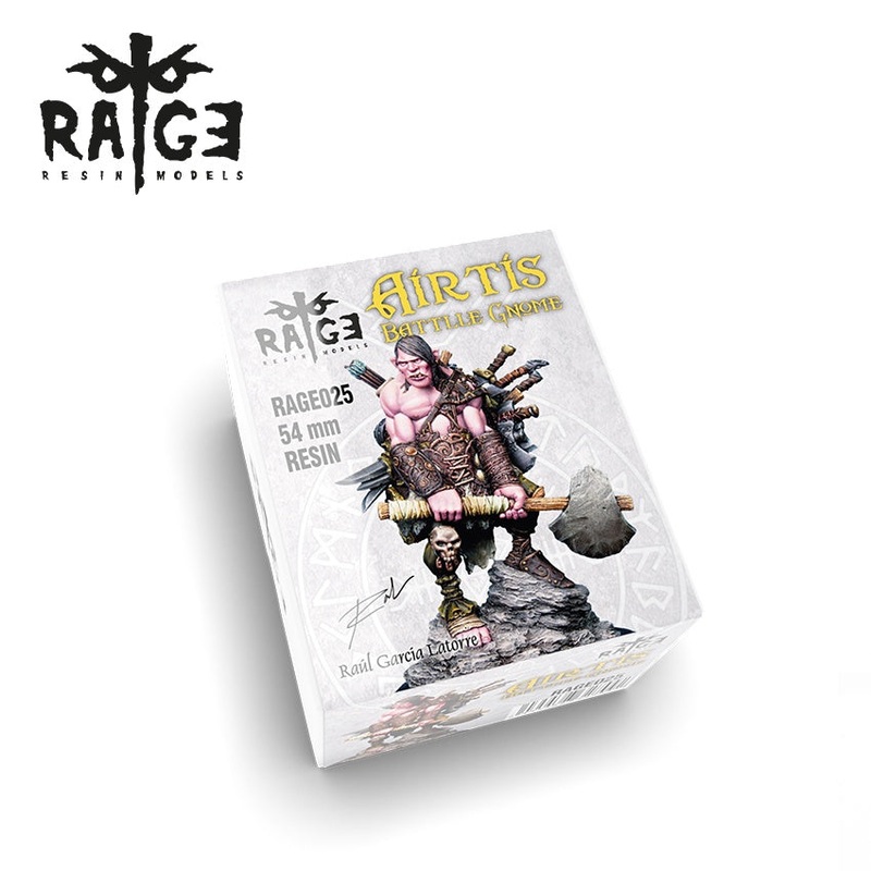 Rage Resin Models – Airtis, Battle Gnome (54mm) AK-RAGE025