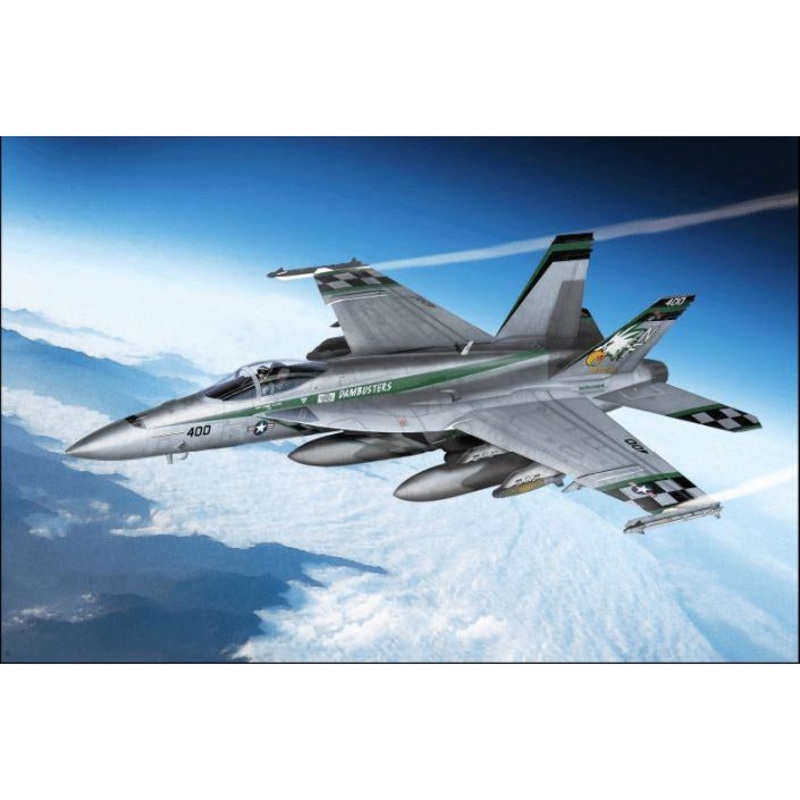 USN F/A-18E VFA-195 Chippy Ho 1/72 #12565 by Academy