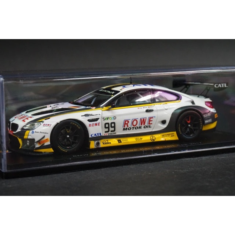 1:43 SPARK SB178 BMW M6 GT3 ROWE Racing SPA 24h 2017 #99