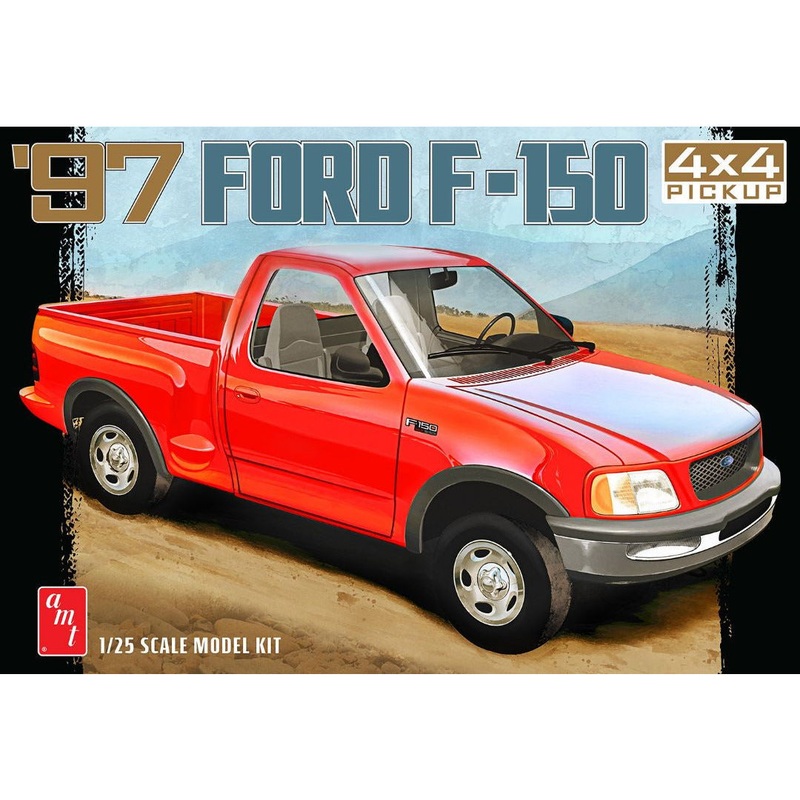 1997 Ford F-150 4×4 Pickup 1/25 Model Truck Kit #1367 by AMT