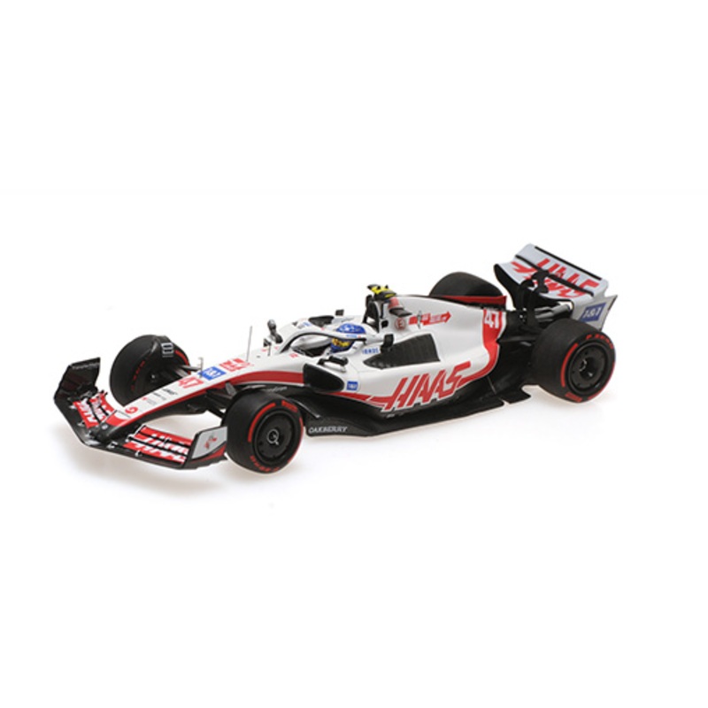 [ Back-order ] MINICHAMPS 417222147 1:43 Haas VF-22 M.Schumacher Brazilian GP 2022 model car