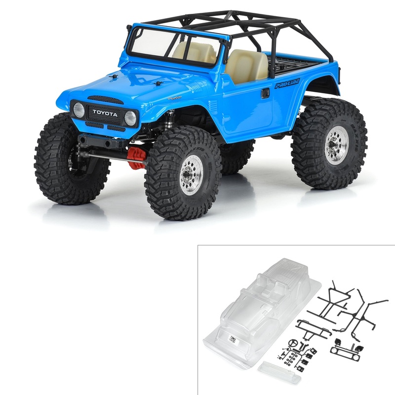 Pro-Line 1/10 1979 Toyota Land Cruiser FJ40 Rock Crawler Body (Clear) (12.3) – PRO362300