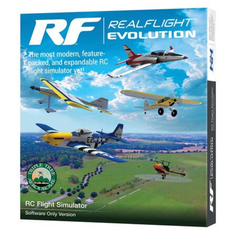 RealFlight Evolution RC Flight Simulator (Software Only) – RFL2001