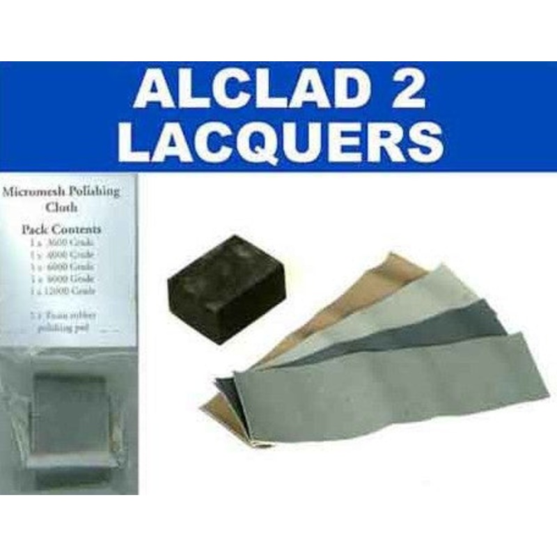 Alclad Micromesh Polishing Cloth Set – ALC-301
