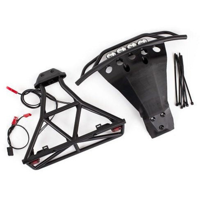 Exterior Detail Part: (1) Traxxas Slash 4×4 LED Light Kit w/Front & Rear Bumpers – TRA6894