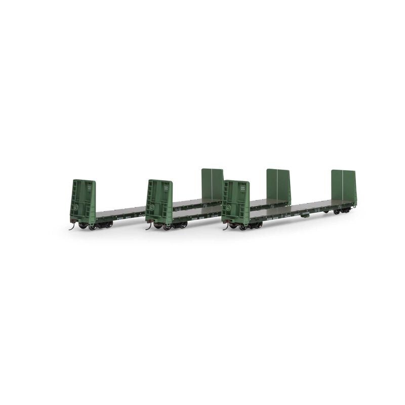 HO RTR 60′ Bulkhead Flat, PGE (3)