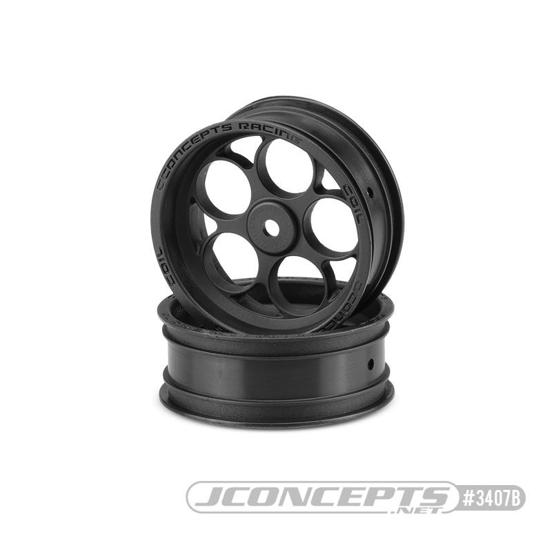 JConcepts Coil Street Eliminator 2.2 12mm hex frt whl (blk)