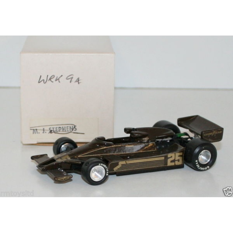 WESTERN MODELS SIGNED 1st VERSION – 1/43 SCALE – WRK9A – 1978 LOTUS 78 – REBAQUE