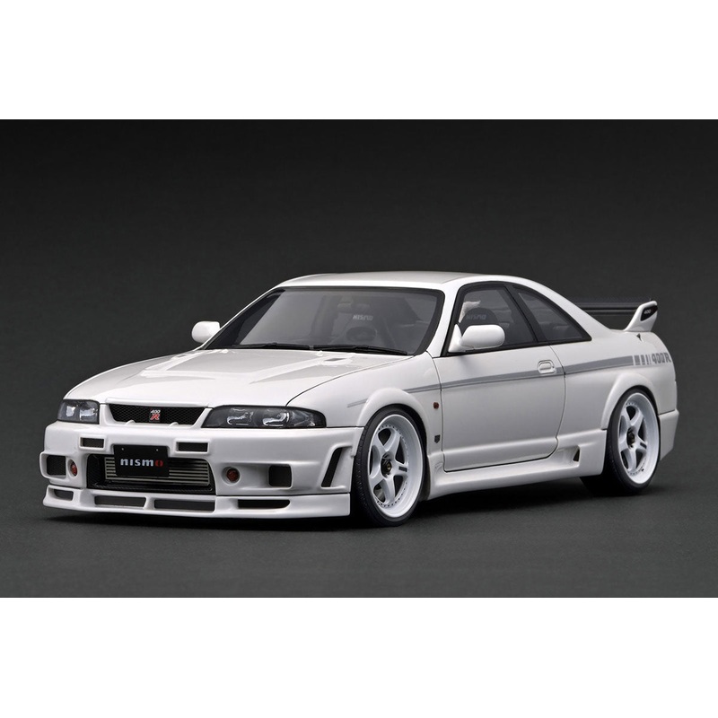 [ Back-order ] ignition model IG3653 1:18 NISMO 400R BCNR33 White model car