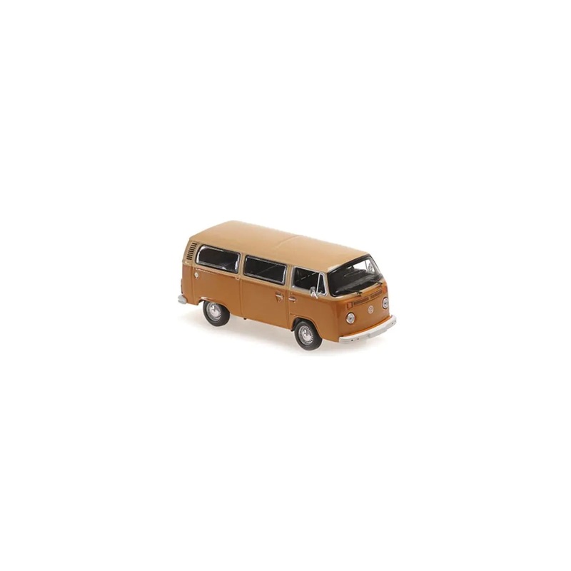 [ Back-order ] MINICHAMPS 940053001 1:43 VW T2 Bus 1972 Beige / Brown model car