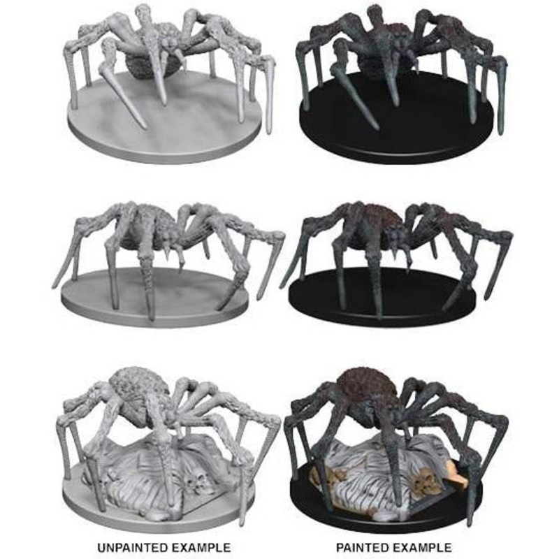 D&D Unpainted Mini – Spiders 72558