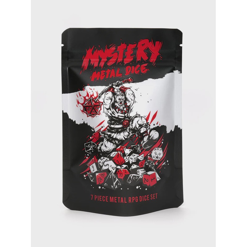 Dice Market Mystery Metal 7pc Dice Set
