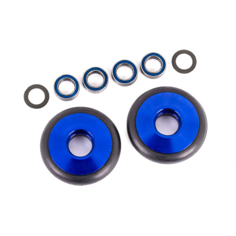 Traxxas Bandit/Rustler/Stampede 2WD Aluminum Wheelie Bar Wheels – Assorted Colours TRA9461
