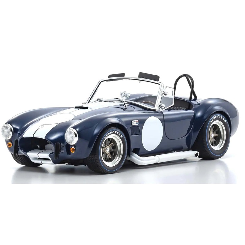 [ Back-order ] KYOSHO KS08048DBL 1:18 Shelby Cobra 427SC Dark Blue W Diecast model car