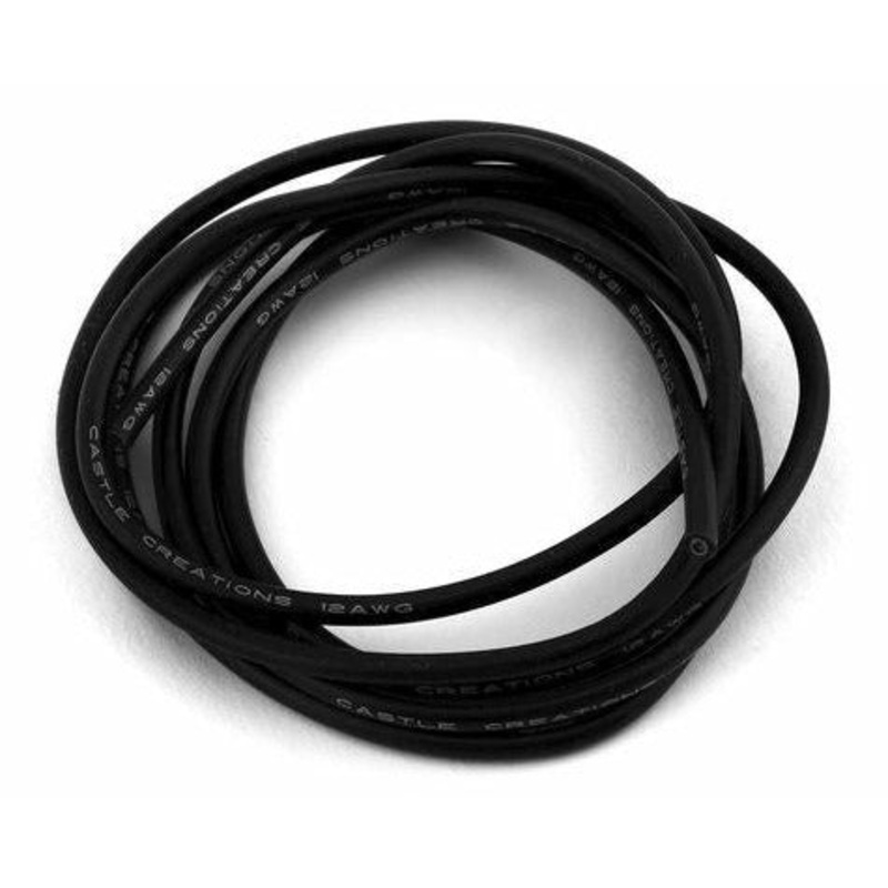 Castle Creations Wire 60, 12 AWG BLACK