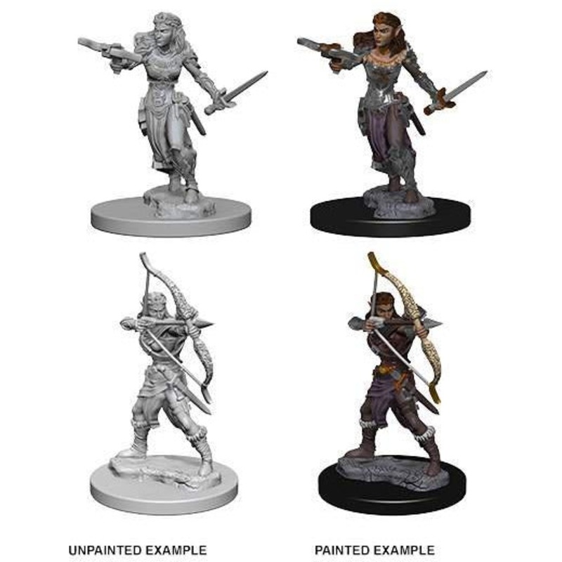 D&D Unpainted Mini – Elf Female Ranger 72638