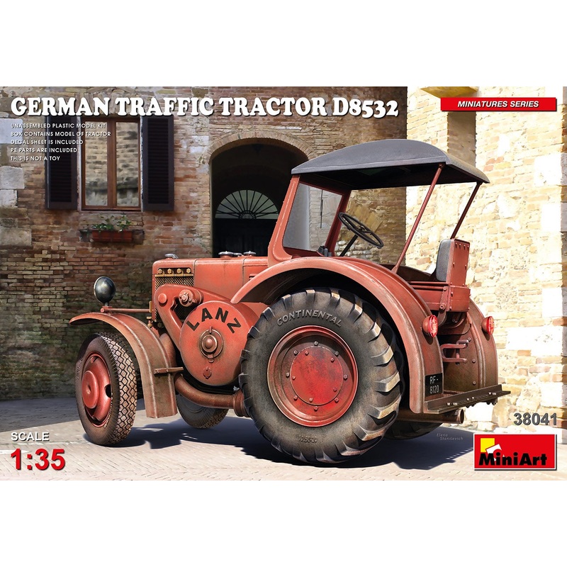 German Traffic Tractor D8532 1/35 #38041 by MiniArt