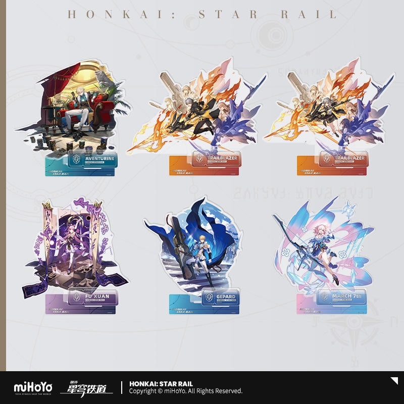 Honkai Star Rail Character Illustration Series Acrylic Stand – Preservation