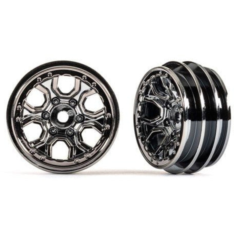 Wheels, 1.0 (Black Chrome) (2) – TRA9770 Assorted