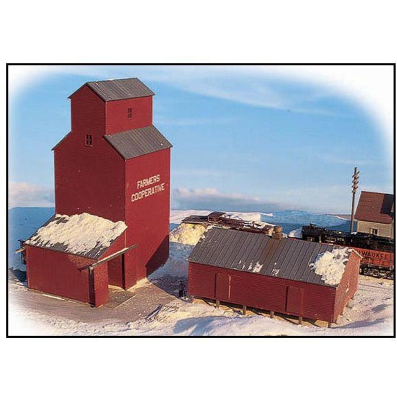 Farmer’s Cooperative Rural Elevator N Scale