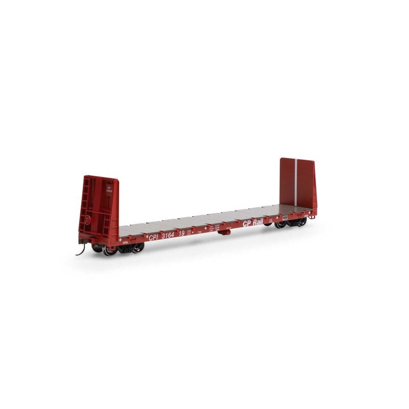 HO RTR 60′ Bulkhead Flat, CPR #316419