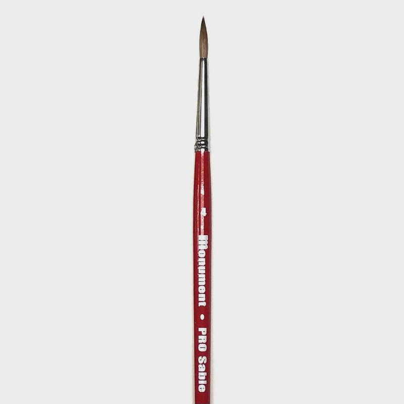 Monument Hobbies Brush Pro Sable – 4 Paint Brush