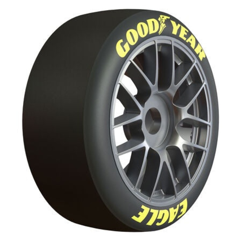 Pro-Line Infraction 6S Goodyear NASCAR Car Belted Pre-mounted Tires (2) (Soft) – PRO1023311