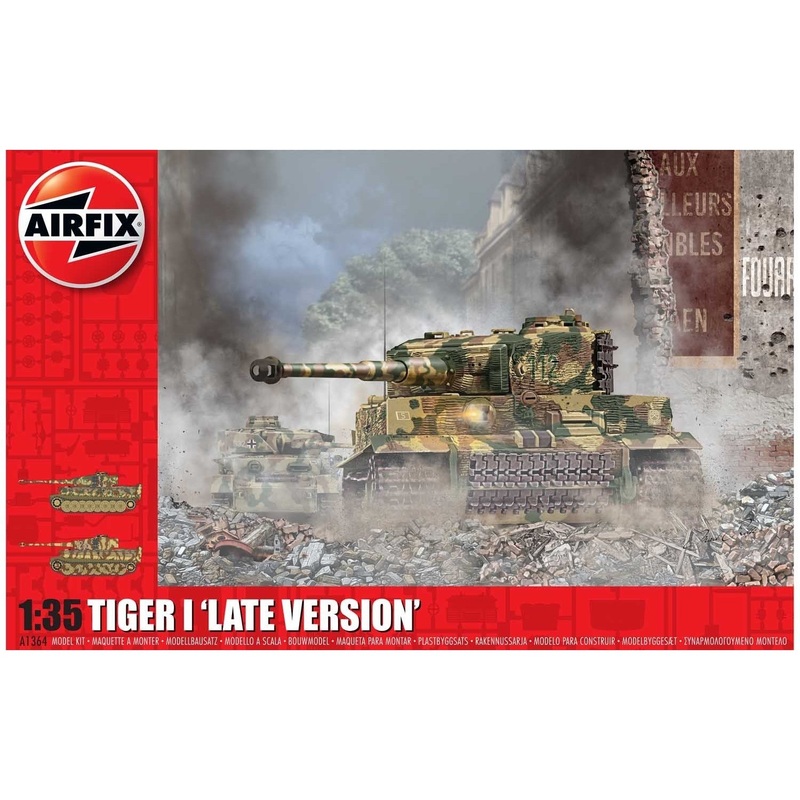 Tiger I Late Version 1/35 by Airfix