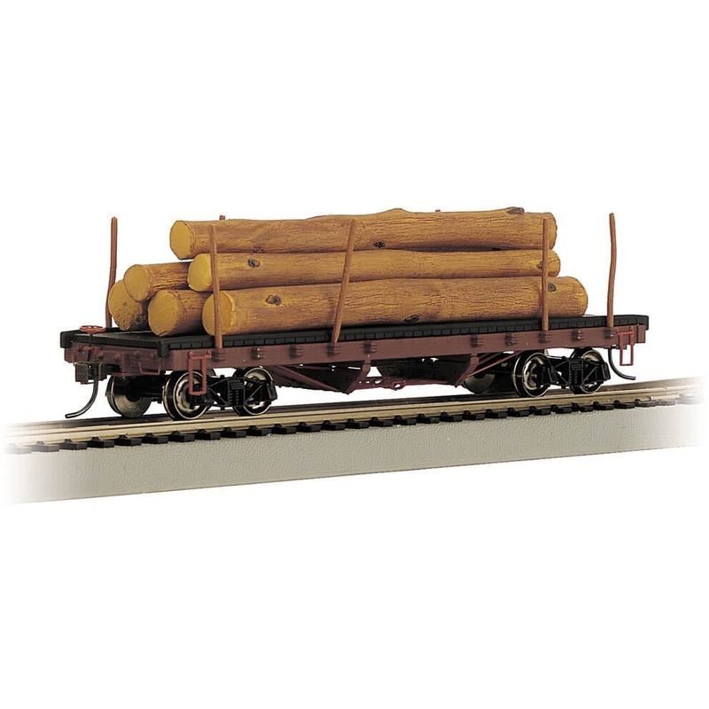 ACF 40′ Log Car – 1935-1960 Version (HO Scale)