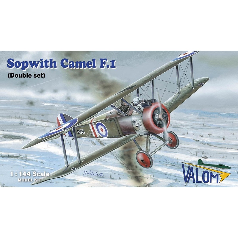 Sopwith Camel Double Set 1/144 by Valom