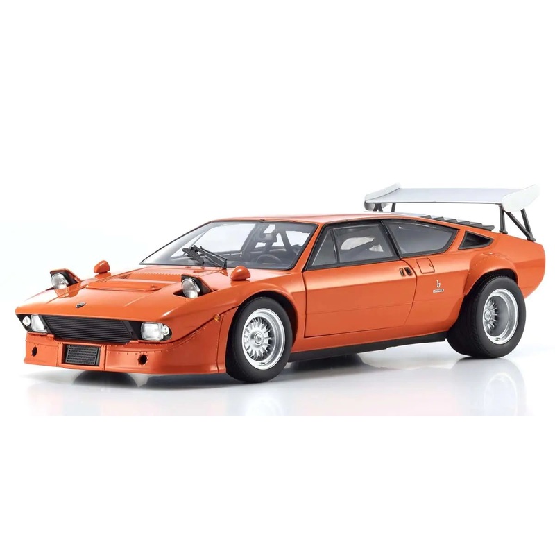 [ Back-order ] KYOSHO KS08445P 1:18 Lamborghini Urraco Rally Orange model car